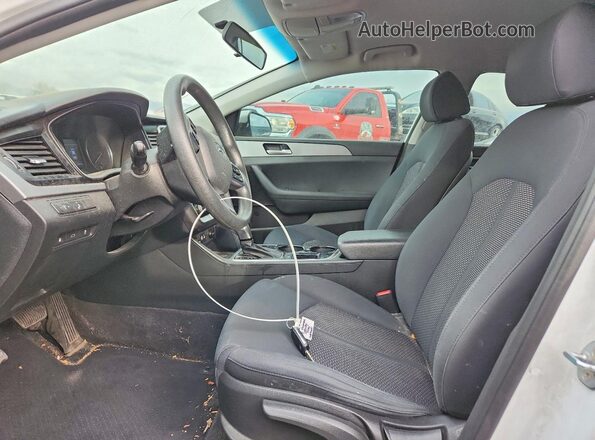 5NPE24AF6JH698953 2018 HYUNDAI SONATA White 