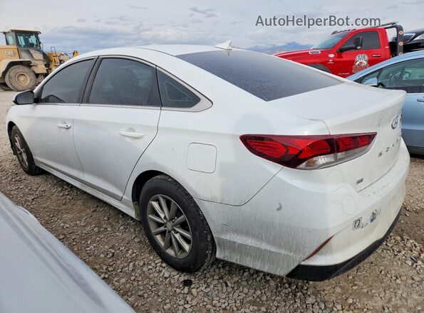 5NPE24AF6JH698953 2018 HYUNDAI SONATA White 
