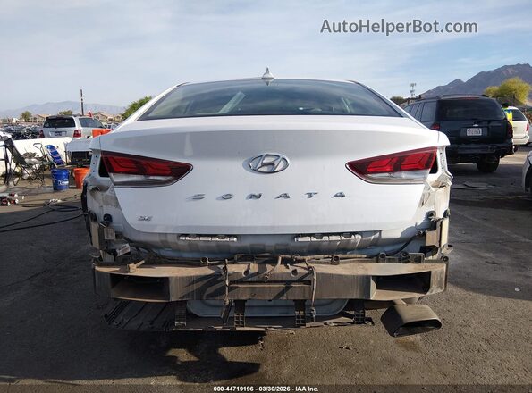 5NPE24AF7JH676444 2018 HYUNDAI SONATA White Vista frontal