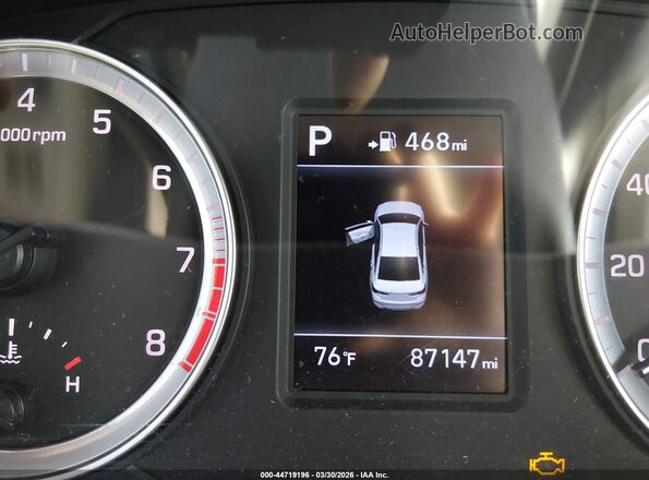 5NPE24AF7JH676444 2018 HYUNDAI SONATA White 