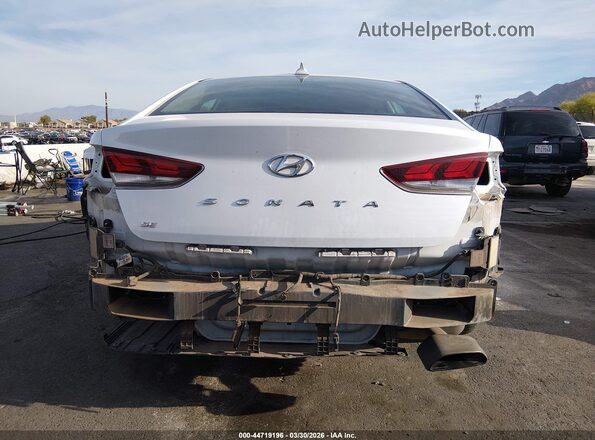 5NPE24AF7JH676444 2018 HYUNDAI SONATA White 