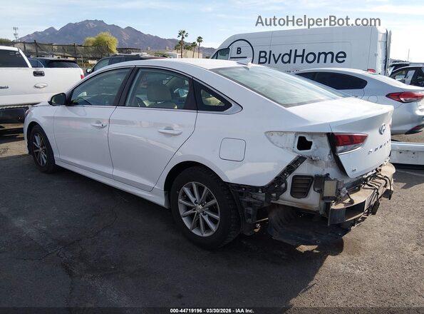 5NPE24AF7JH676444 2018 HYUNDAI SONATA White 