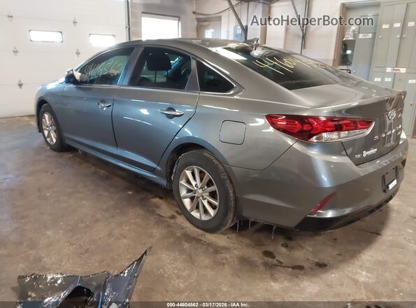 5NPE24AF7KH798352 2019 HYUNDAI SONATA Gray Rear left