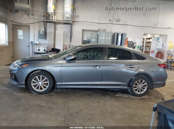 5NPE24AF7KH798352 2019 HYUNDAI SONATA Gray 