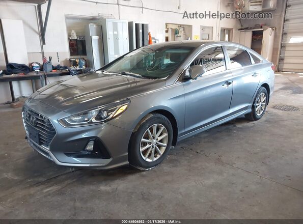 5NPE24AF7KH798352 2019 HYUNDAI SONATA Gray Front left