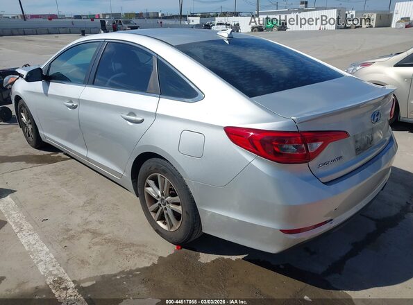5NPE24AF8HH480524 2017 HYUNDAI SONATA Silver Tył lewy
