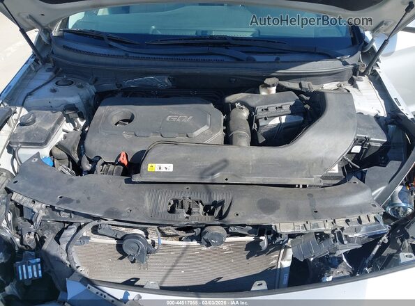 5NPE24AF8HH480524 2017 HYUNDAI SONATA Silver Widok z tyłu