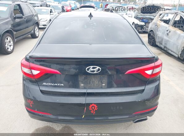 5NPE24AF8HH500948 2017 HYUNDAI SONATA Black 