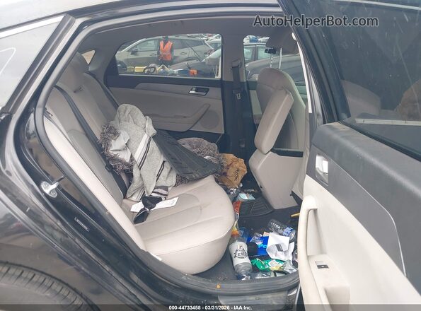 5NPE24AF8HH500948 2017 HYUNDAI SONATA Black Widok naklejki z numerem VIN