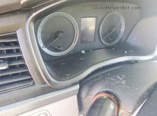 5NPE24AF8JH598434 2018 HYUNDAI SONATA Синий Вид щитка приборов