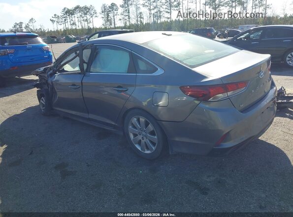 5NPE24AF8JH613823 2018 HYUNDAI SONATA Blue 