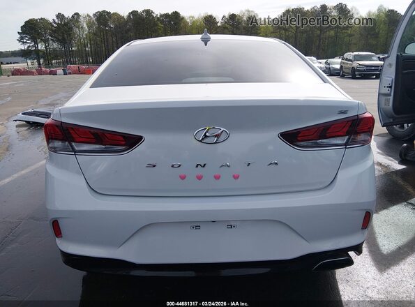5NPE24AF8KH734370 2019 HYUNDAI SONATA White 