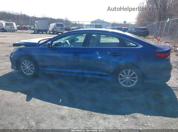 5NPE24AF8KH780555 2019 HYUNDAI SONATA Blue სალონის 360-გრადუსიანი ხედი
