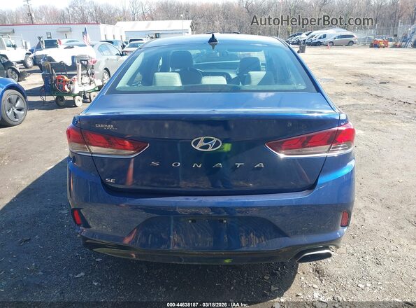 5NPE24AF8KH780555 2019 HYUNDAI SONATA Blue 