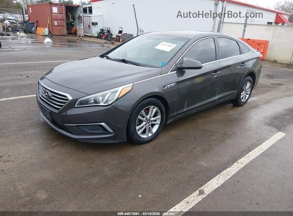 5NPE24AF9HH518892 2017 HYUNDAI SONATA Brown Front left