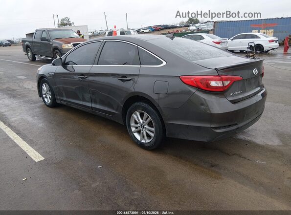 5NPE24AF9HH518892 2017 HYUNDAI SONATA Brown Rear left