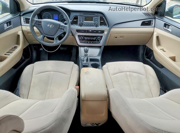 5NPE24AF9HH577120 2017 HYUNDAI SONATA Синий 