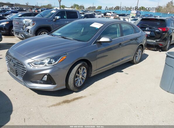 5NPE24AF9KH769581 2019 HYUNDAI SONATA Silver 