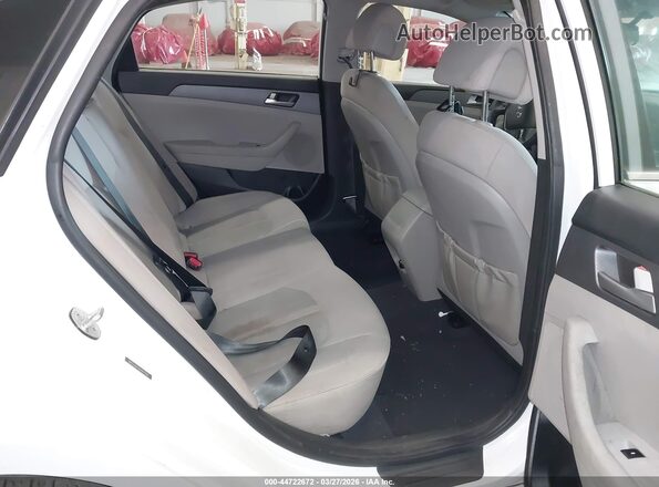 5NPE24AFXHH567504 2017 HYUNDAI SONATA White Widok naklejki z numerem VIN