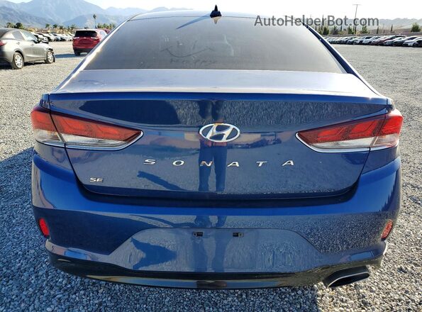 5NPE24AFXKH747167 2019 HYUNDAI SONATA Blue 
