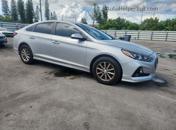 5NPE24AFXKH753437 2019 HYUNDAI SONATA Silver 