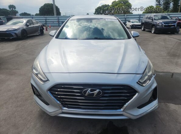 5NPE24AFXKH753437 2019 HYUNDAI SONATA Silver 