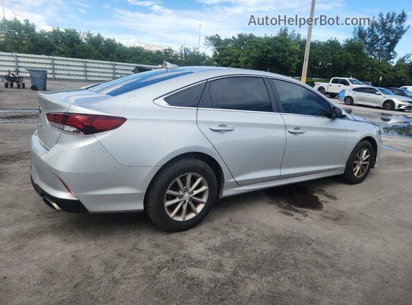5NPE24AFXKH753437 2019 HYUNDAI SONATA Silver 