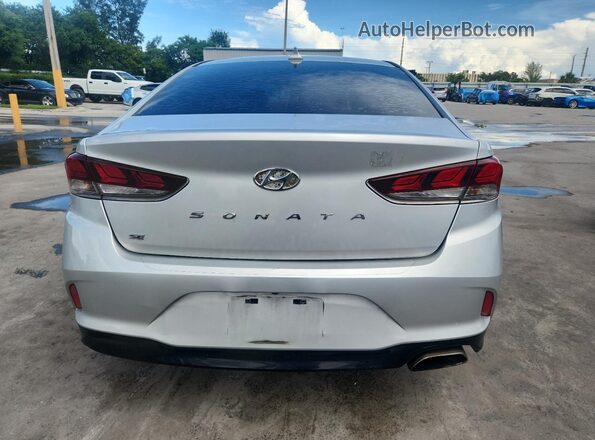 5NPE24AFXKH753437 2019 HYUNDAI SONATA Silver 