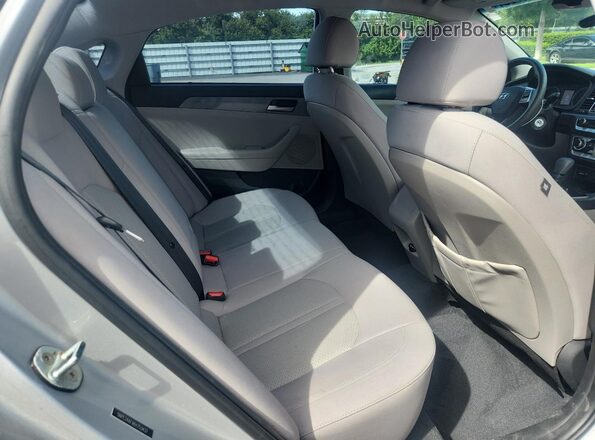 5NPE24AFXKH753437 2019 HYUNDAI SONATA Silver 