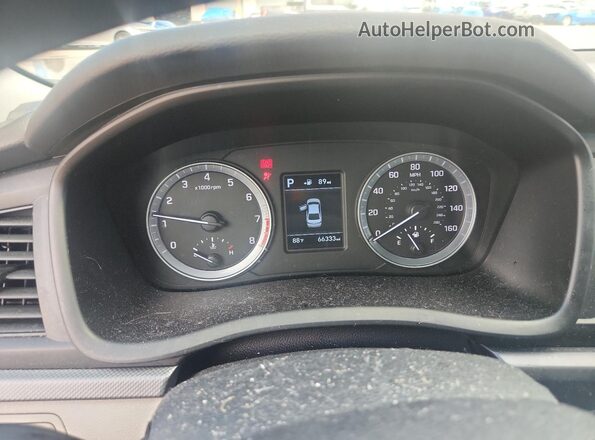 5NPE24AFXKH753437 2019 HYUNDAI SONATA Silver 