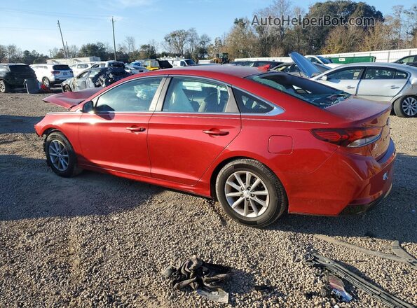 5NPE24AFXKH791850 2019 HYUNDAI SONATA Red 