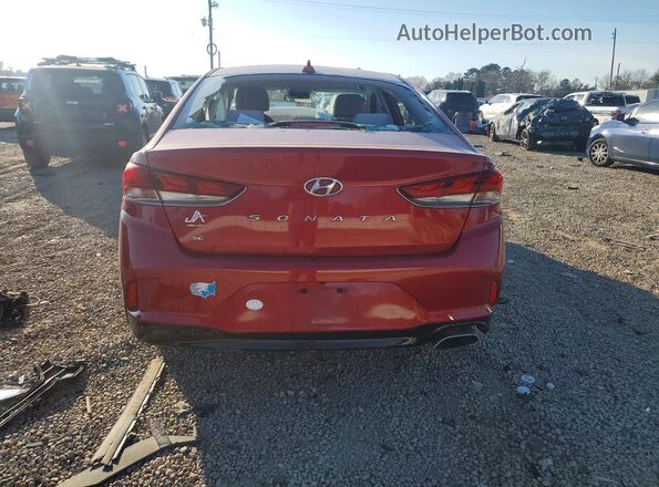 5NPE24AFXKH791850 2019 HYUNDAI SONATA Red 