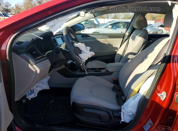 5NPE24AFXKH791850 2019 HYUNDAI SONATA Red 