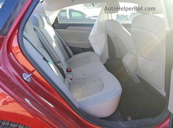 5NPE24AFXKH791850 2019 HYUNDAI SONATA Red 