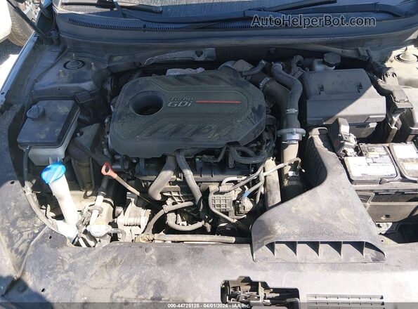 5NPE34AB0JH663772 2018 HYUNDAI SONATA Серый Вид сзади