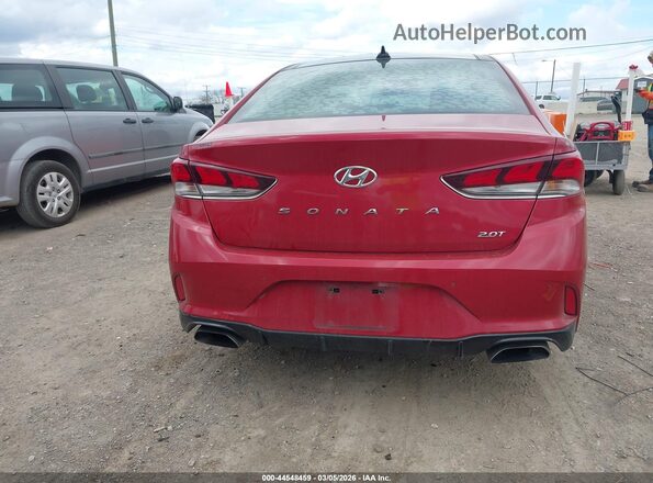 5NPE34AB0KH742103 2019 HYUNDAI SONATA Red 