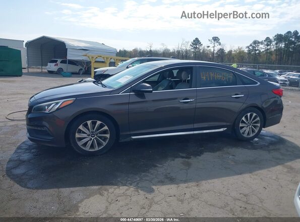 5NPE34AF0GH362298 2016 HYUNDAI SONATA Коричневый 
