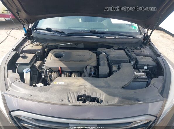 5NPE34AF0GH362298 2016 HYUNDAI SONATA Коричневый Вид сзади