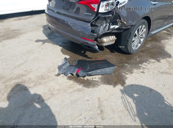 5NPE34AF0GH362298 2016 HYUNDAI SONATA Коричневый Вид щитка приборов