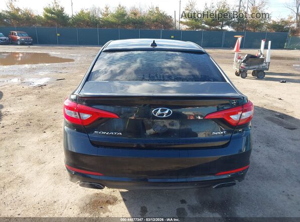 5NPE34AF0HH535979 2017 HYUNDAI SONATA Black 