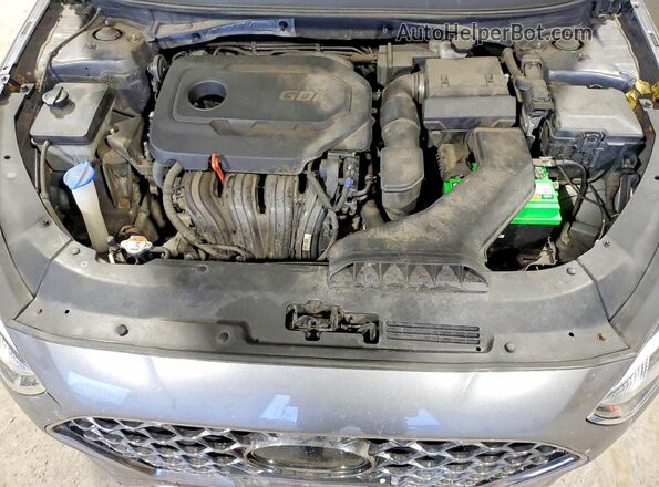 5NPE34AF0KH741875 2019 HYUNDAI SONATA Gray 
