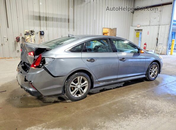 5NPE34AF0KH741875 2019 HYUNDAI SONATA Gray 