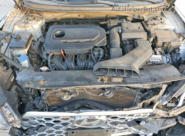 5NPE34AF0KH779154 2019 HYUNDAI SONATA Silver 