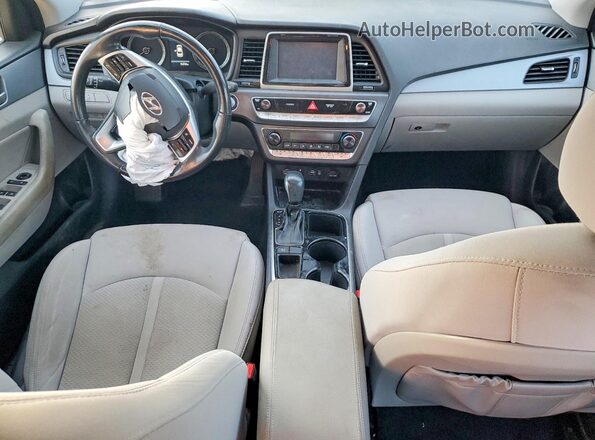 5NPE34AF0KH779154 2019 HYUNDAI SONATA Silver 