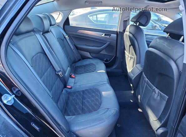 5NPE34AF1GH389462 2016 HYUNDAI SONATA Черный Вид задних сидений