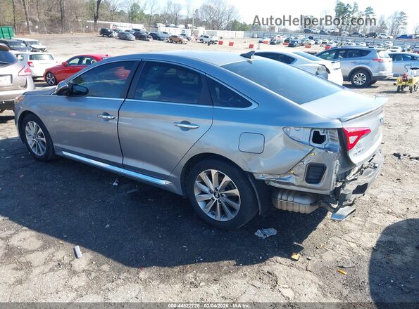5NPE34AF1HH460290 2017 HYUNDAI SONATA Silver 
