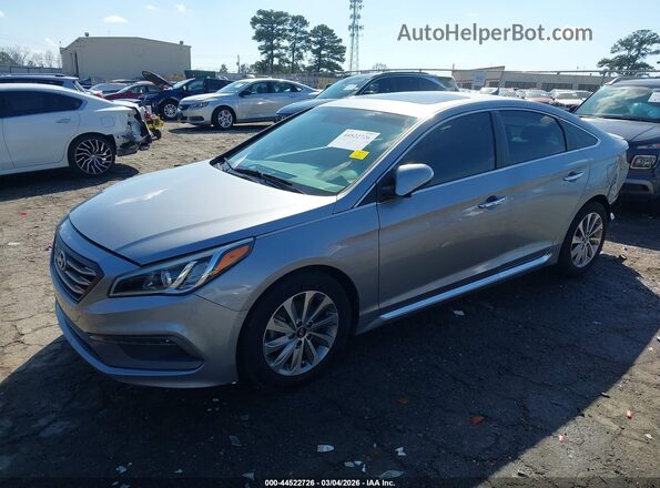 5NPE34AF1HH460290 2017 HYUNDAI SONATA Silver 