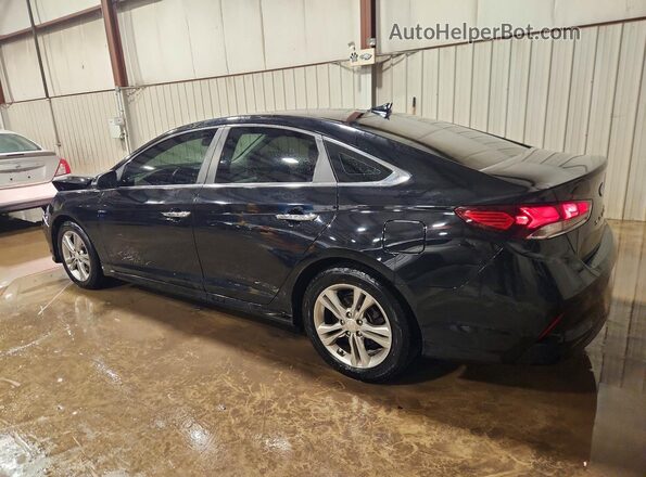 5NPE34AF1KH736717 2019 HYUNDAI SONATA Black Задня ліва чверть