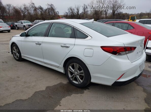 5NPE34AF2JH610591 2018 HYUNDAI SONATA White 