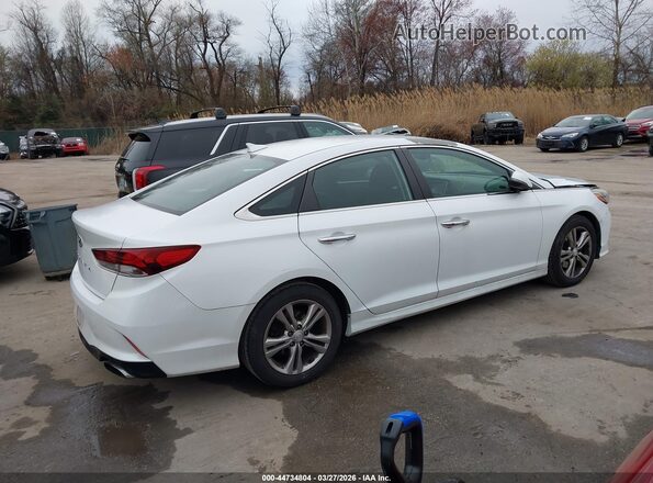 5NPE34AF2JH610591 2018 HYUNDAI SONATA White 